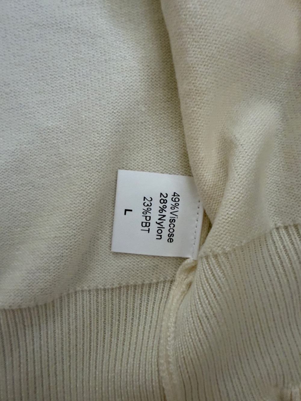 Cream sweater - Picture 5 of 5